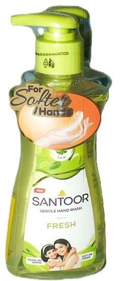 Santoor Hand Wash – 200ml (2 Pieces) (सान्तूर ह्यान्ड वास – २००मिलि, २ पिस)